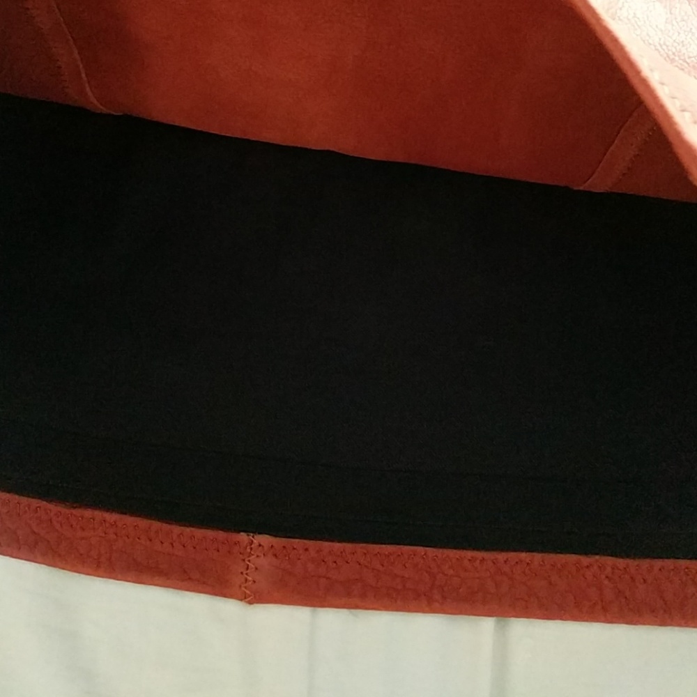 ALC Naomi Skirt Patchouli Leather Lace Up - Picture 7 of 7